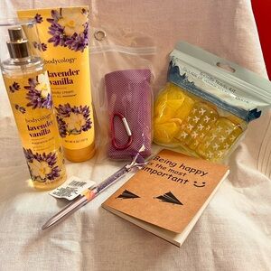 Bodycology Lavender Vanilla Fragrance Mist and Body Cream Bundle